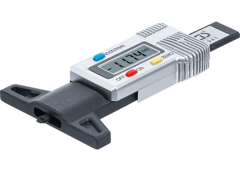 Digitálny merač hĺbky dezénu pneumatík 0 - 28 mm - B1941