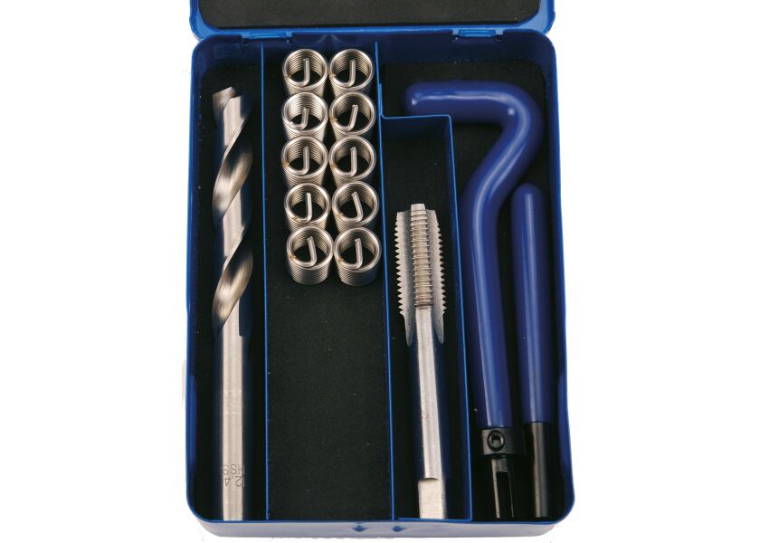 Sada na opravu závitov, M12 x 1,75 mm, 14 ks - B1956