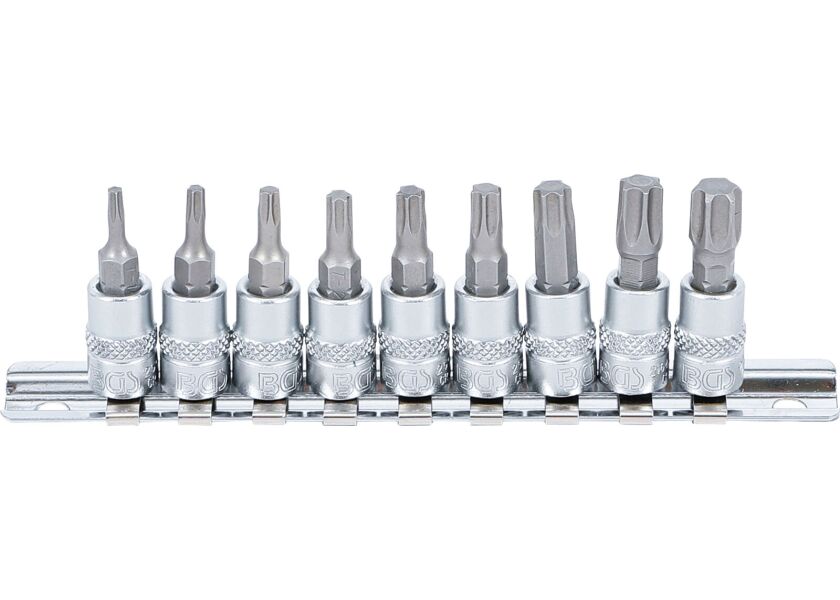 Hlavica s bitmi TORX, 1/4