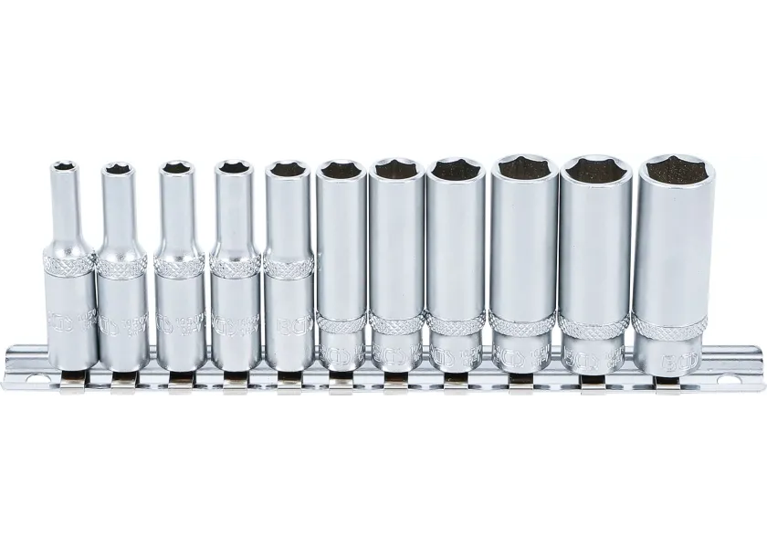 Sada nástrčných kľúčov, hlboké, 1/4