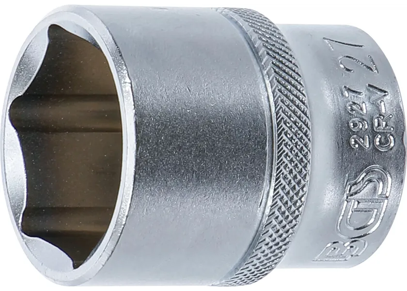 Nástrčná hlavica BGS 27 mm s profilom Pro Torque® a ryhovaním – B2927