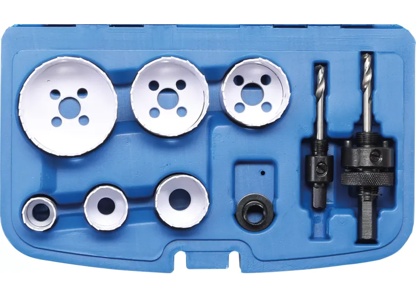 Vŕtacie korunky, 22 - 65 mm, 6 ks - B3906