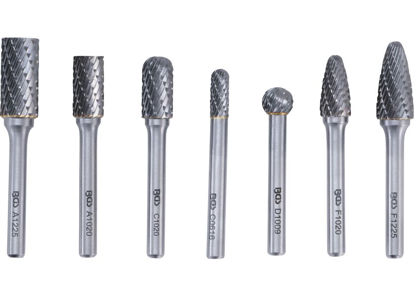 Hrotové rašple na drevo, 7 ks - B8626