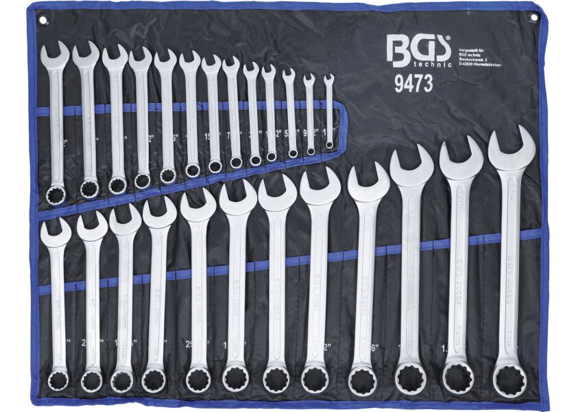 Sada očkoplochých kľúčov, 1/4