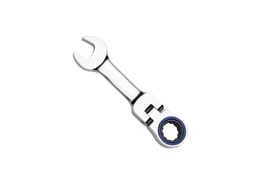 Flexibilný račňový kľúč v krátkom prevedení, 6 mm - LI5006