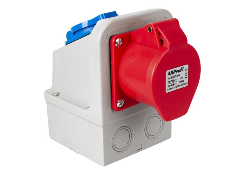 Zásuvka nástenná 380/230 V - FNP6115