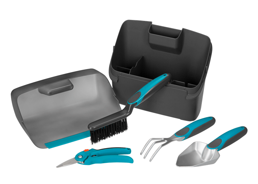 Sada záhradného náradia Gardena v boxe pre balkóny, 5 ks - GA897020