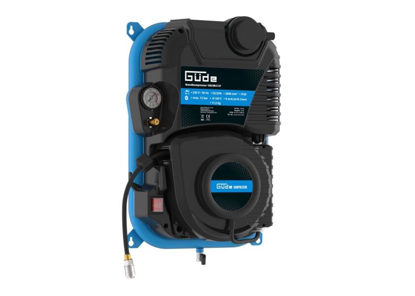 Nástenný bezolejový kompresor Güde 160/08/2 ST - GU50160