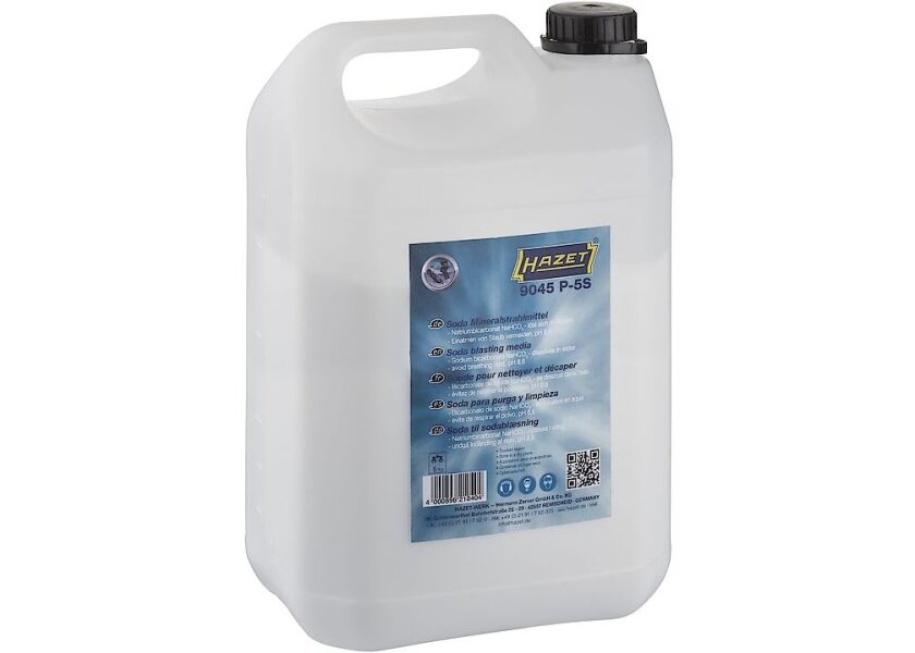 Sodový minerálny tryskací prostriedok Hazet 9045P-5S, 5 kg - HA210404