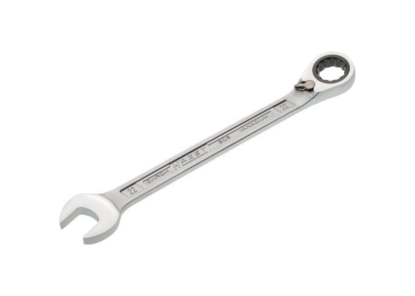 Ráčkový očkoplochý klíč HAZET 606-22 - HA151028