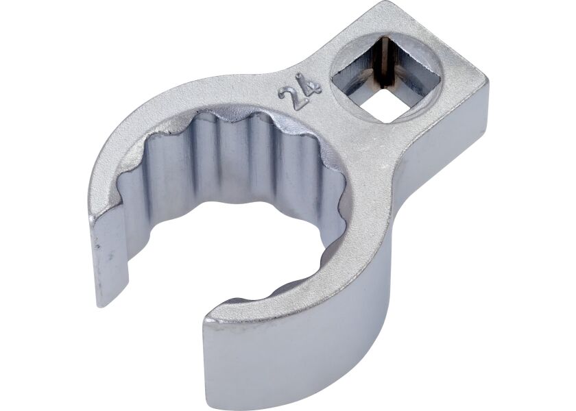 Nástrčný očkový polootvorený kľúč, 24 mm, 3/8