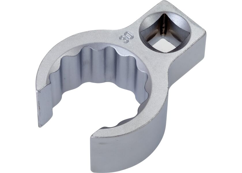 Nástrčný očkový polootvorený kľúč, 30 mm, 1/2