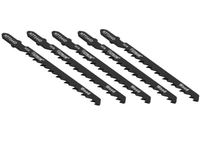 Plátky do priamočiarej píly, 100 mm, 5 ks - HT620106