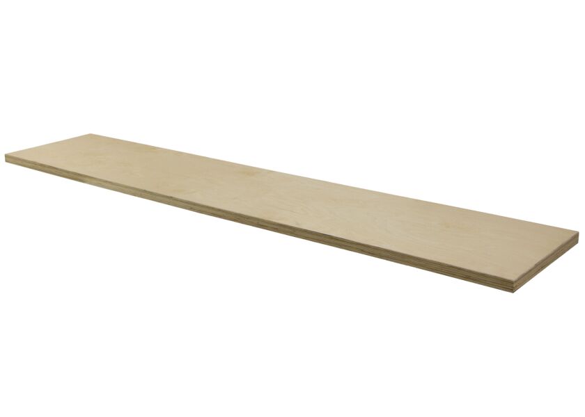 Drevená pracovná doska 2365x463x38 mm do zostavy dielenského nábytku PROFI - TGW93