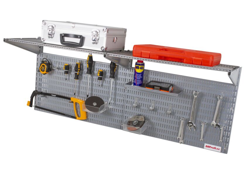 Závesná dierovaná doska na náradie, police a príslušenstvo - AL8030