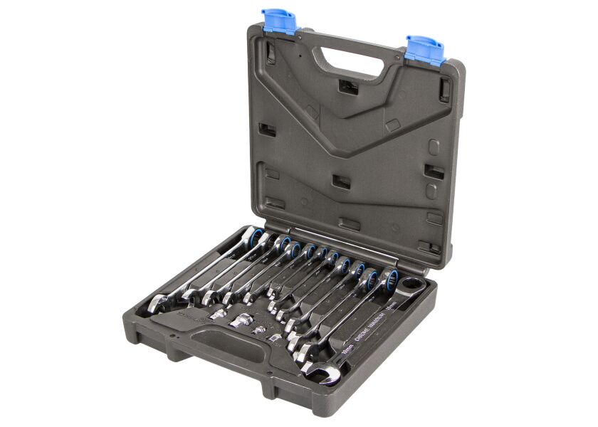 Sada očkoplochých račňových kľúčov, 12 ks - LI1108