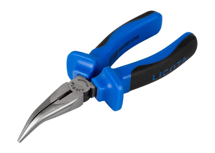 Zahnuté polguľaté kliešte 160 mm - LIAPT36003B