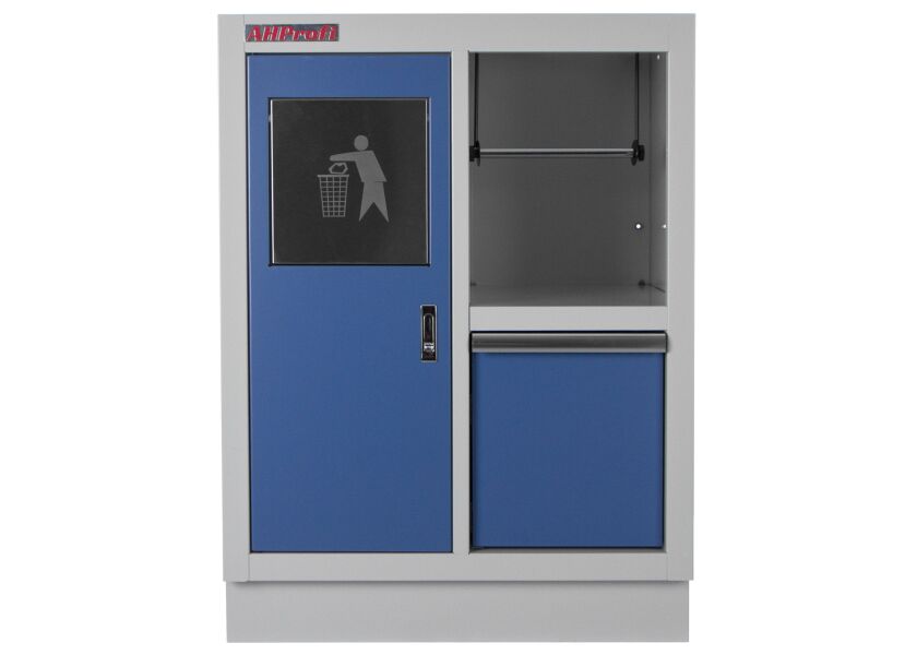 Celokovová dielenská skrinka PROFI BLUE 680x458x910 mm - MTGC1301A