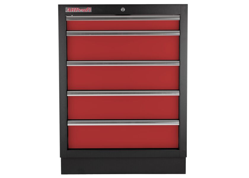 Celokovová skrinka s 5-timi šuplíkmi PROFI - RTGC1305