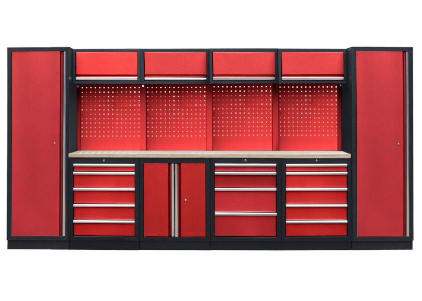 Kvalitný PROFI RED dielenský nábytok 3920 x 495 x 2000 mm - RTGS1300AA