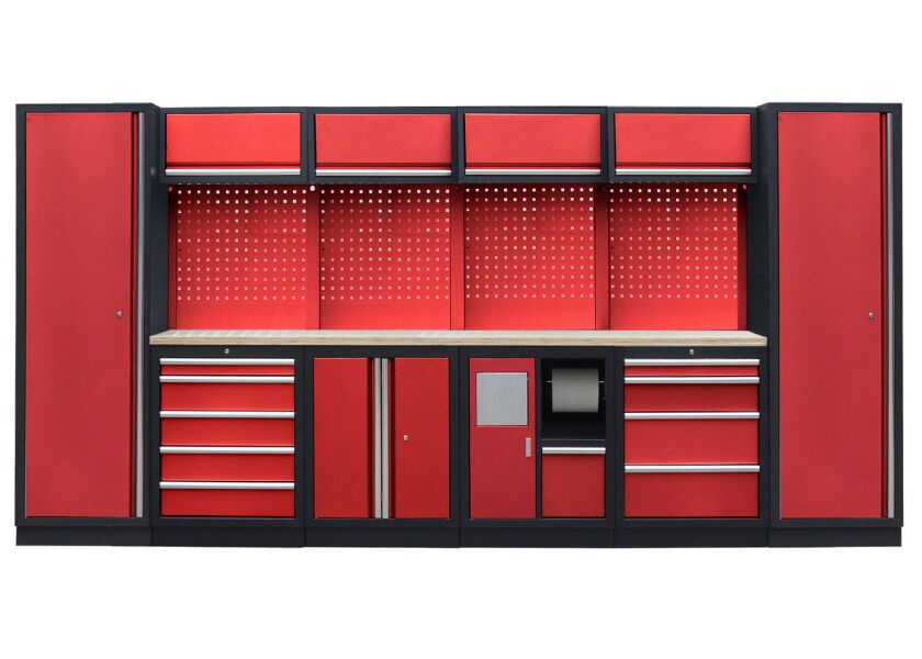 Kvalitný PROFI RED dielenský nábytok 3920 x 495 x 2000 mm - RTGS1301AR