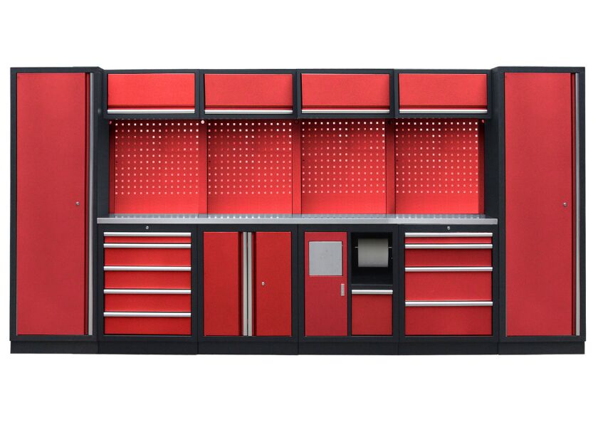 Kvalitný PROFI RED dielenský nábytok 3920 x 495 x 2000 mm - RTGS1301AY