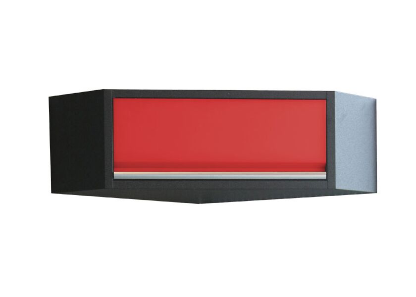 Rohová závesná skrinka PROFI RED s výklopom - RWGB1334