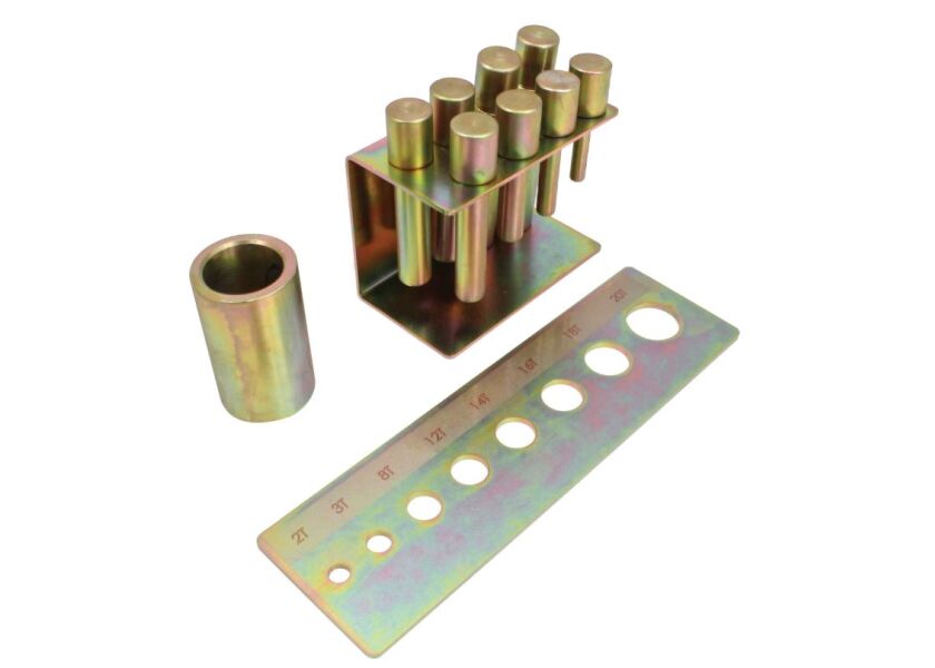 Adaptéry pre hydraulické lisy - sada 8 ks - S8PAK