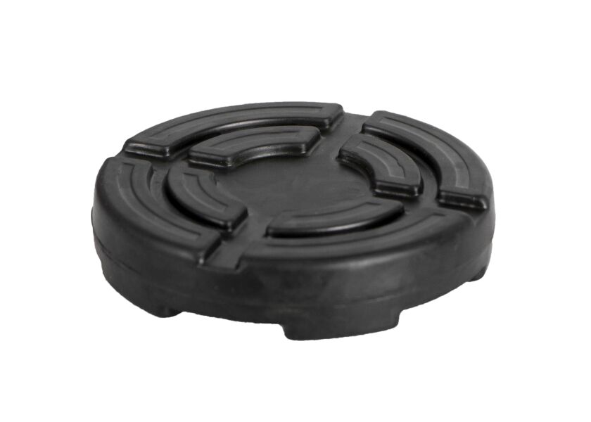 Zvyšená gumová podložka pre hevery s výškou 23 mm o priemeru 97 mm