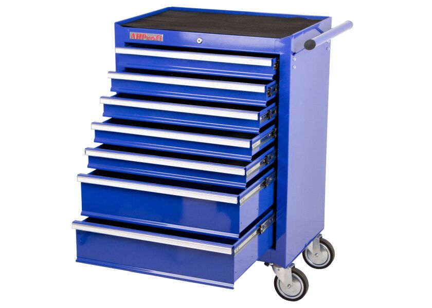 Modrý dielenský vozík na náradie - TBR4007-X