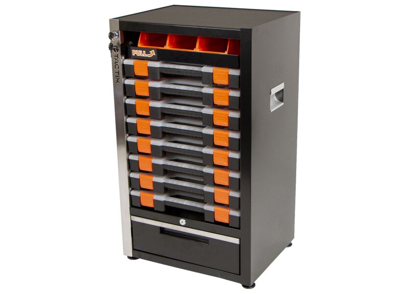 Kovová skrinka s organizérmi na drobný materiál - TC320056