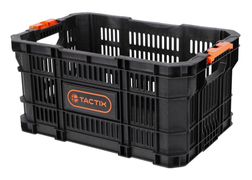 Plastový kôš na náradie Tactix, 526 x 344 x 253 mm - TC320370