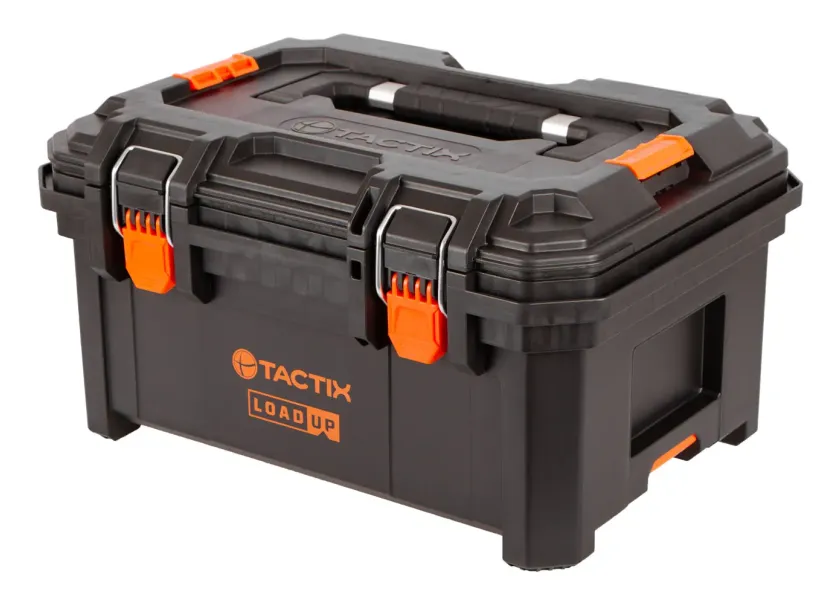 Vodotesný plastový kufor Tactix LOAD UP, 570 x 411 x 299 mm - TC320411