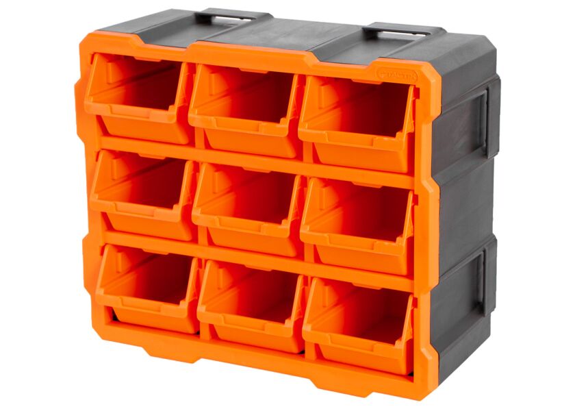 Plastový organizér, 9 zásobníkov - TC320676