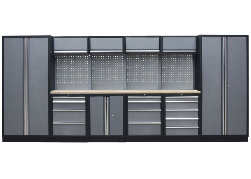 Kvalitný PROFI dielenský nábytok - 4535 x 495 x 2000 - TGS1300A2