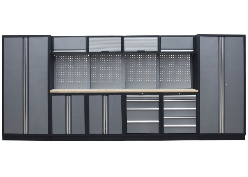 Kvalitný PROFI dielenský nábytok - 4535 x 2000 x 495 mm - TGS1300AA1