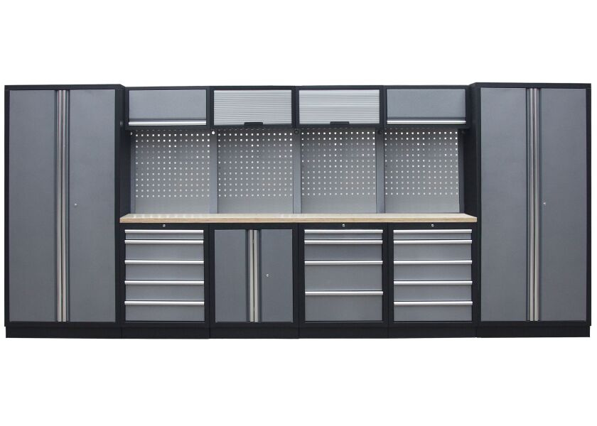 Kvalitný PROFI dielenský nábytok - 4535 x 2000 x 495 mm - TGS1300AH