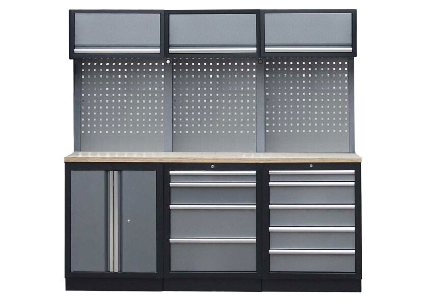 Zostava 6-ti ks PROFI dielenského nábytku 2040 x 495 x 2000 mm - TGS1300BC