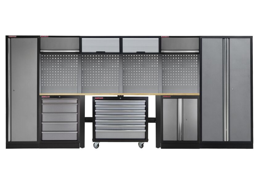 Zostava PROFI dielenského nábytku 4235 x 495 x 2000 mm - TGS1300NB