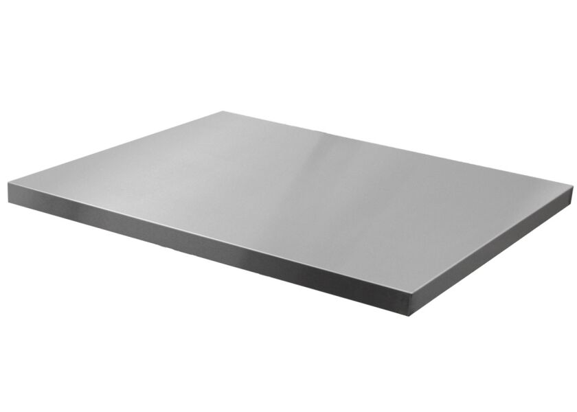 Nerezová pracovná doska PROFI, 680 x 615 x 38 mm - TGW26DS