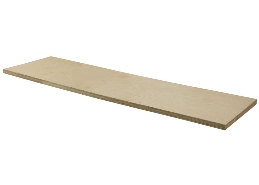 Drevená pracovná doska PROFI, 2040 x 615 x 38 mm - TGW80D