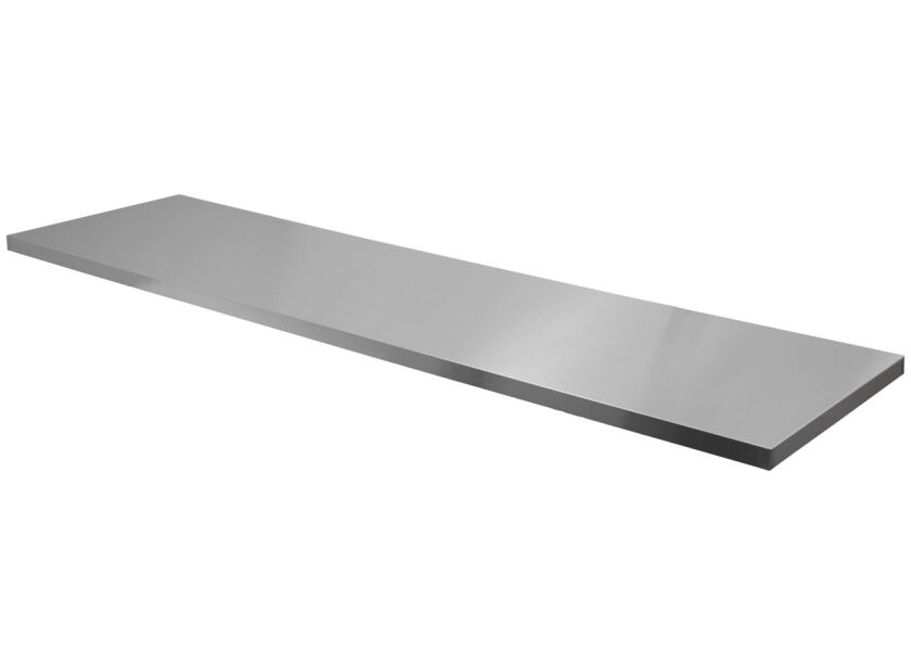 Nerezová pracovná doska PROFI, hlboká, 2040 x 615 x 38 mm - TGW80DS