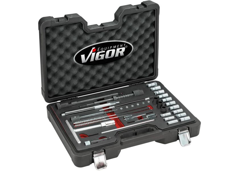 Sada na čistenie sedla vstrekovačov VIGOR V4941N pre odstránenie sadzí a usadenín - V4941N