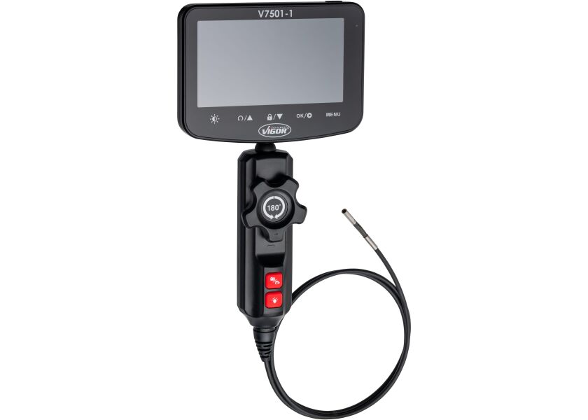 Endoskopická kamera s otočnou hlavicou a sondou s priemerom 3,9 mm - Vigor V7501-39