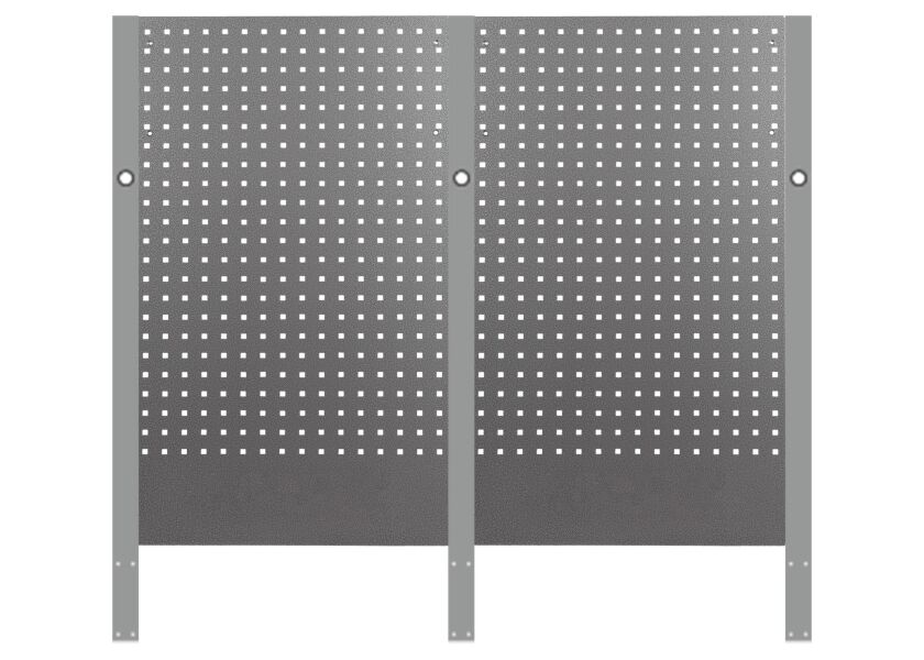 Zostava PROFI 2x dierovaná závesná doska a 3x lišty - TGS1300BAL12