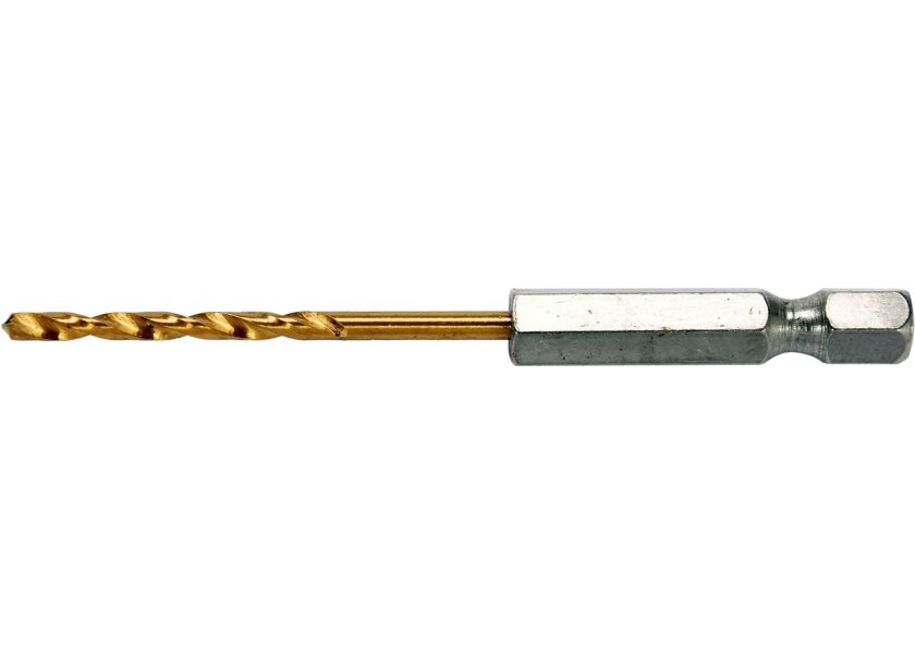 Vrták na kov 2,5mm TITAN HEX 1/4