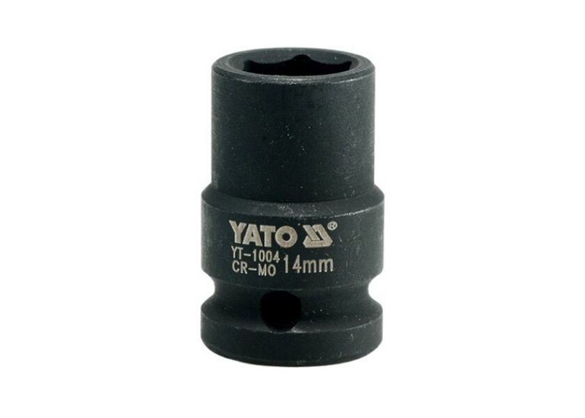 Šesťhranný nadstavec CrMo - 1/2 palca, 14 mm - YT-1004