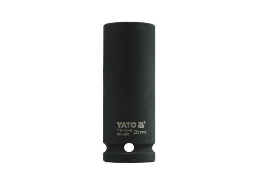 Šesťhranný hlboký nástavec CrMo - 3/2 palca, 20 mm - YT-1040