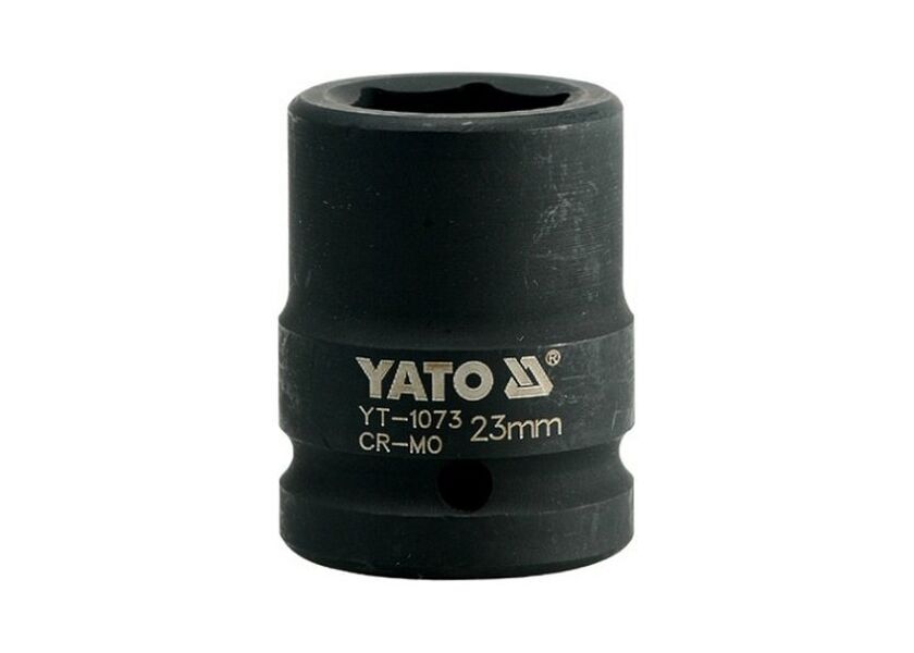 Šesťhranný nadstavec CrMo - 3/4 palca, 23 mm - YT-1073