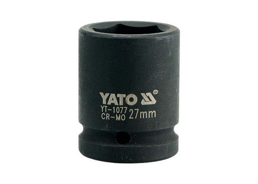 Šesťhranný nadstavec CrMo - 3/4 palca, 27 mm - YT-1077